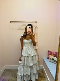 Floral Tiered Maxi Dress