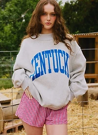 PRE-ORDER Kentucky Reversible Mock Neck Sweatshirt