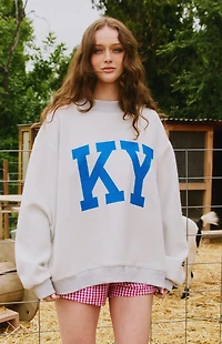PRE-ORDER Kentucky Reversible Mock Neck Sweatshirt