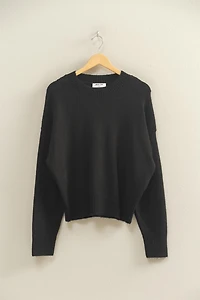 Black Crewneck Sweater