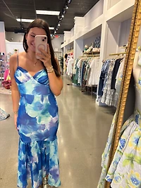 Blue Mermaid Dress