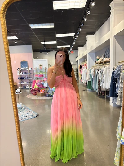 Pink & Lime Maxi