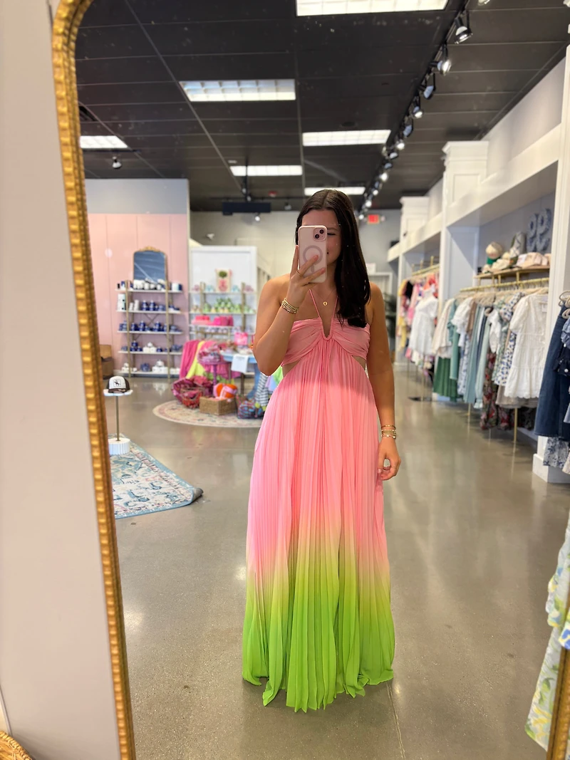 Pink & Lime Maxi
