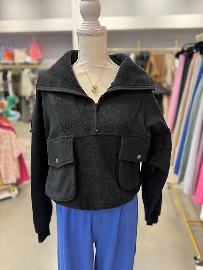 Black Carter Pullover