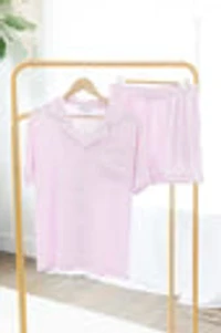 Grace Embroidered Pajama Set