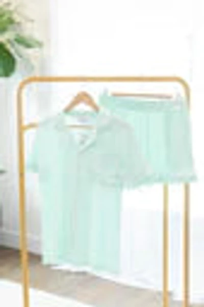 Hope Embroidered Pajama Set