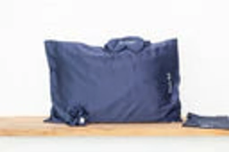 Navy Embroidered Sleep Gift Set