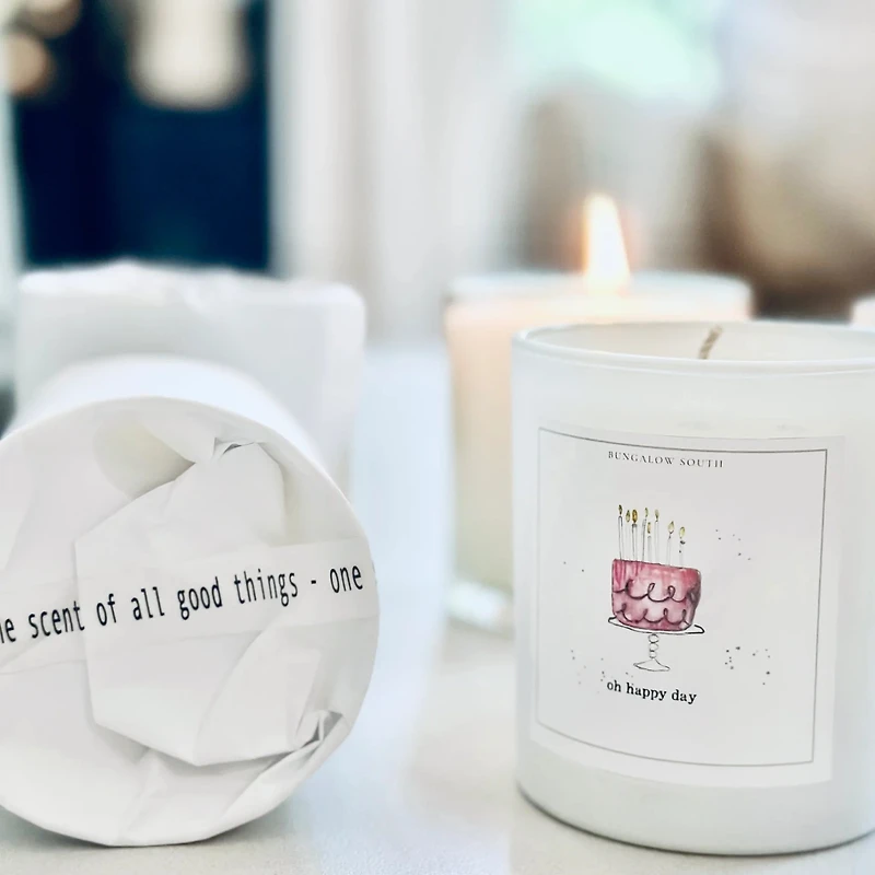 Oh Happy Day Cake Soy Candle