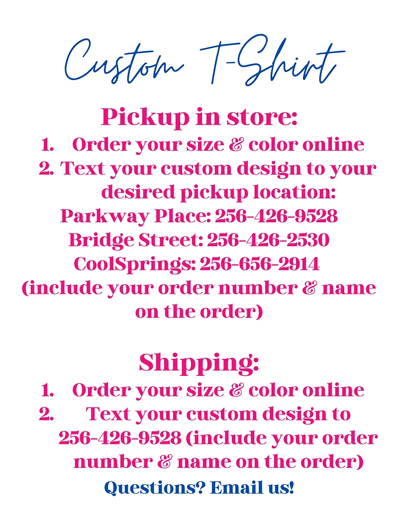 Custom Long Sleeve Tee