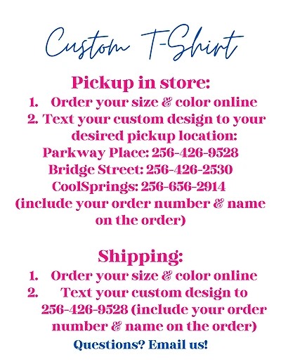 Custom Long Sleeve Tee