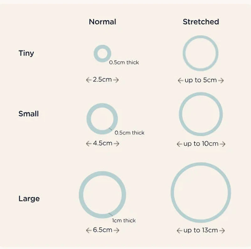 Kiss & Tell | Small Nylon Hair Ties