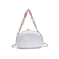 White Morgan Evening Bag