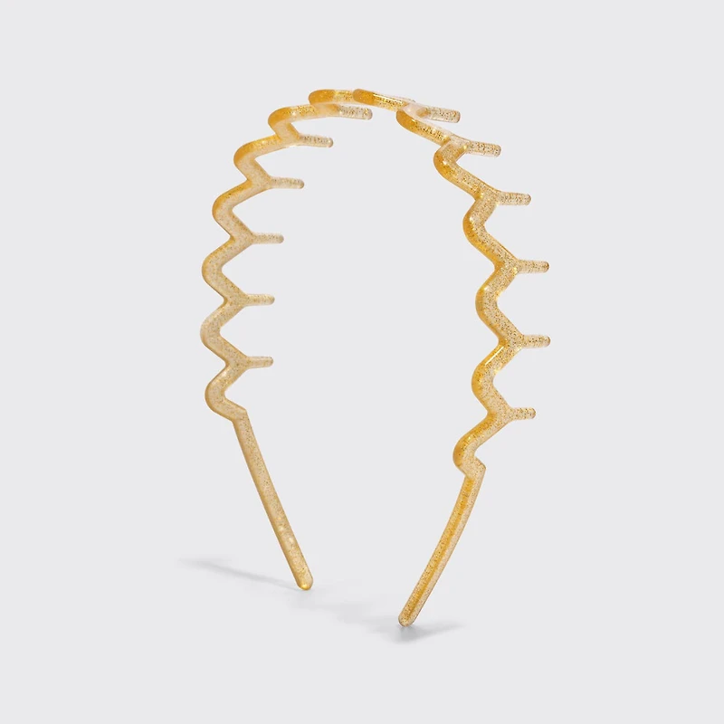 Recycled Plastic Zigzag Headbands 2pc Set