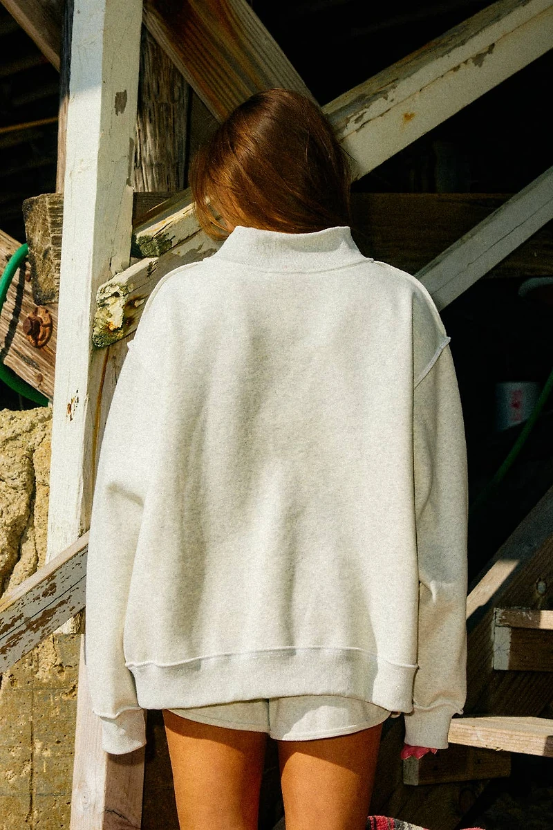 Gray Child of God Embroidered Sweatshirt