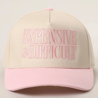 Light Pink Expensive & Difficult Hat