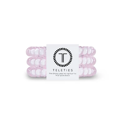 Spiral Hair Coils | Small | Rose Water Pink Hair Ties