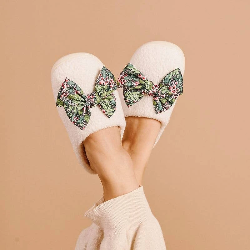 Fuzzy Slippers Jolly Spring