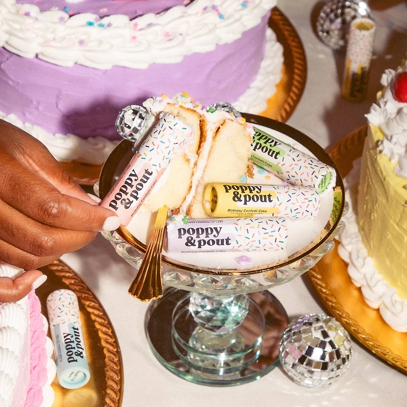 Confetti Cake, Blue Balm