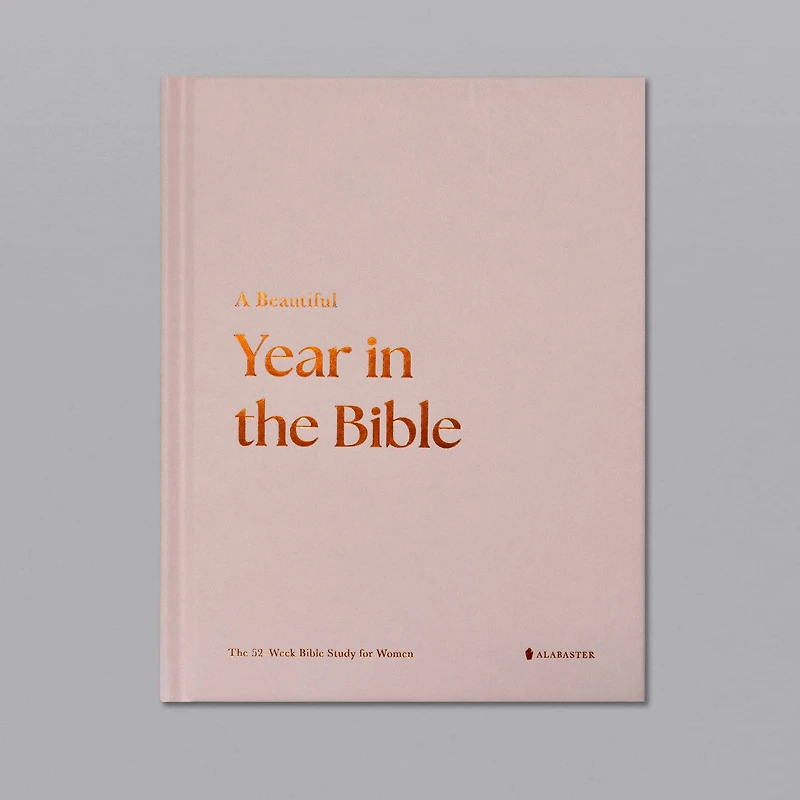 Hardcover A Beautiful Year 52-Week Bible Study