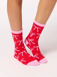 Red Bow Socks