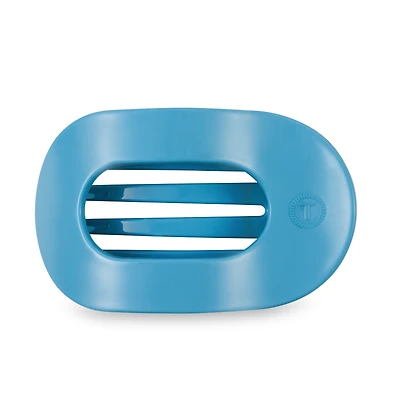 Flat Round Hair Clip | Large | Summer Sky