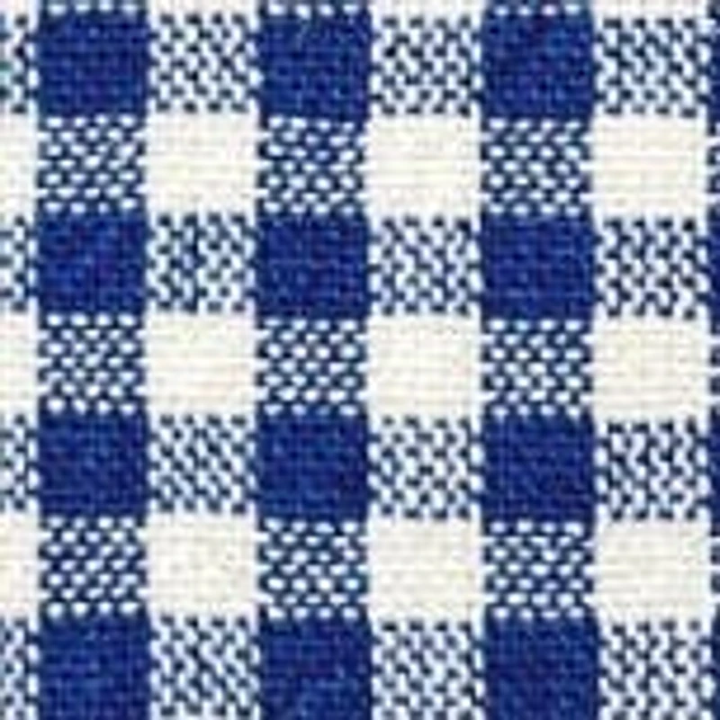 Lake Blue Gingham Summer Dog Bandana