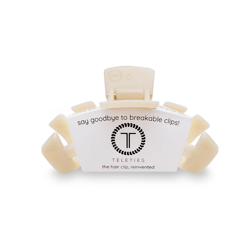 Classic Hair Clip | Medium | Almond Beige