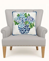 Rhapsody In Blue II Hook Pillow