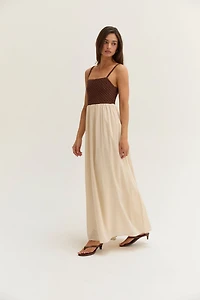 Jane Weave Maxi Dress