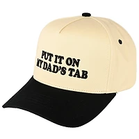 Put It On My Dad's Tab Trucker Hat