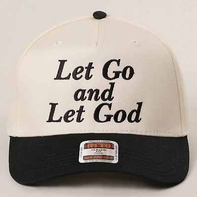 Let Go and Let God Trucker Hat