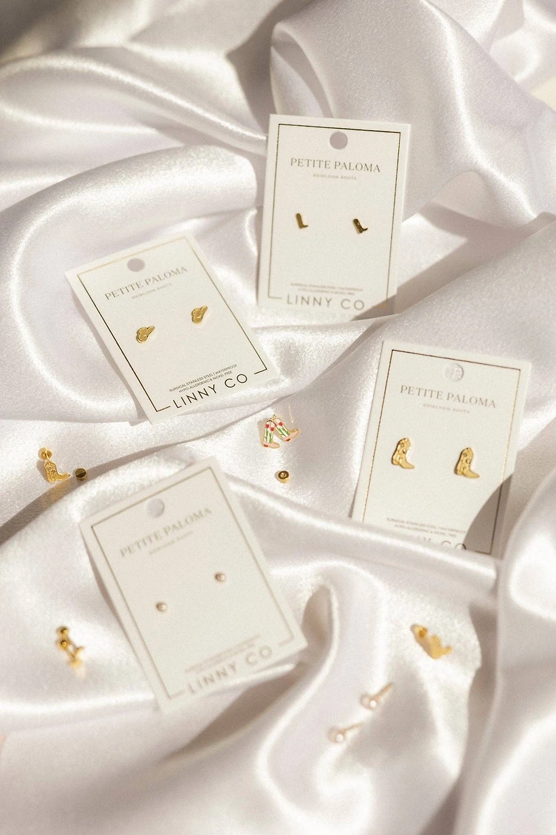 Screwback Stud Earrings Payton Pearl Pink