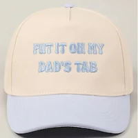 Put It On My Dad's Tab Hat/ Light