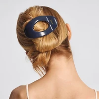 Recycled Plastic Large Flat Cloud Clip - Blue Orchid