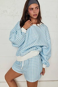 Gingham Lounge Set