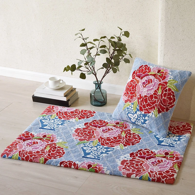 Chinoiserie Hook Pillow - Suzanne Nicoll