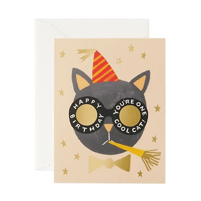 Birthday Cat Card