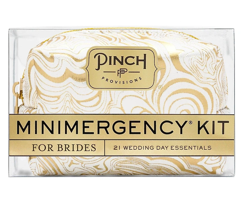 White Minimergency Kit for Brides