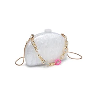 White Morgan Evening Bag
