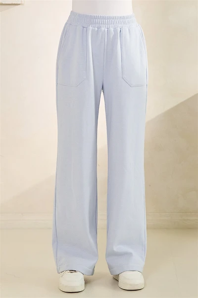 Blue Striped Lounge Pants