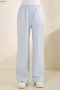 Blue Striped Lounge Pants