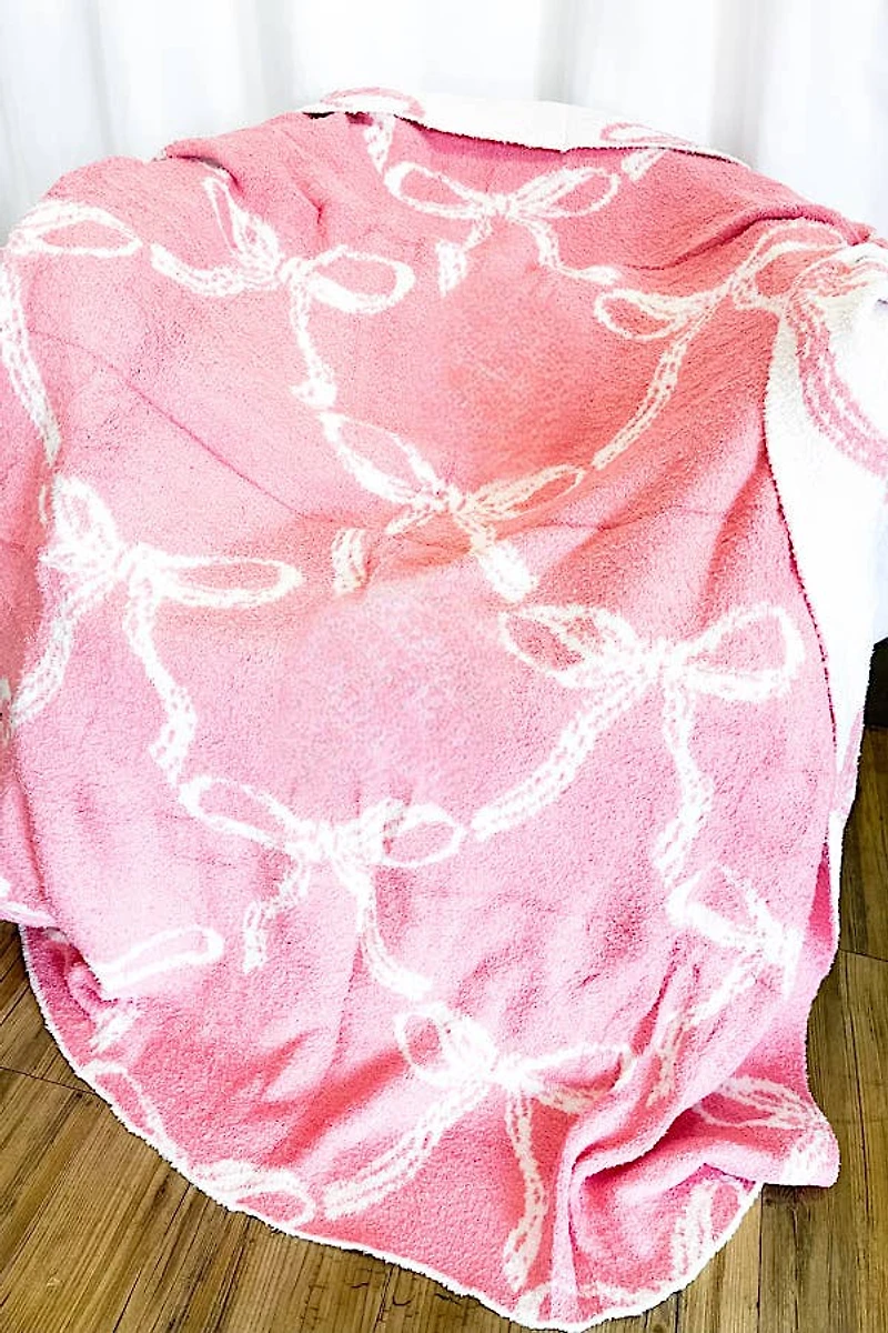 Pink Ribbon Luxury Blanket