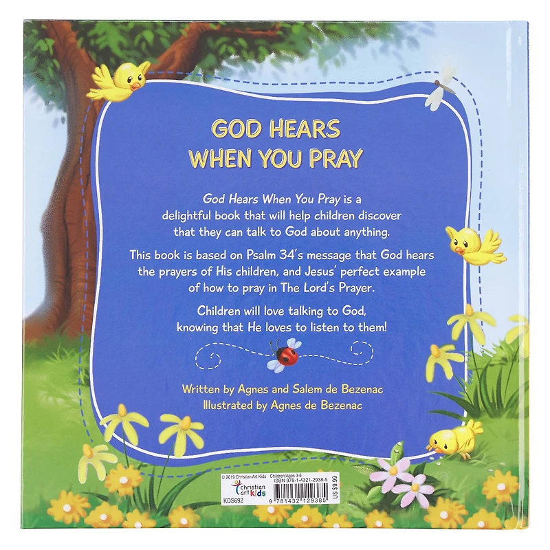 Kid Book God Hears When You Pray