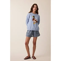 Light Blue Duck Sweater