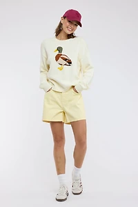 Cream Duck Sweater