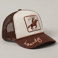 Brown Cowboy Howdy Hat