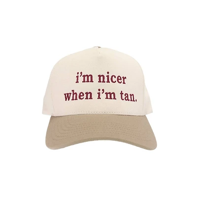 Nicer When I'm Tan Hat