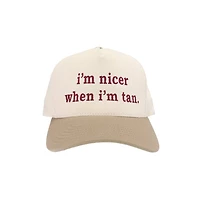 Nicer When I'm Tan Hat