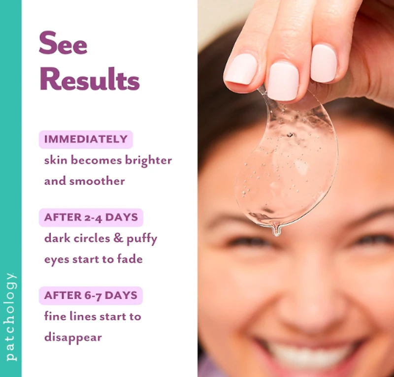 UNDER EYE Bubbly Eye Gels Patches with Niacinamide