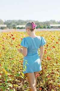 Classic Peonies Please Large Hair Clip